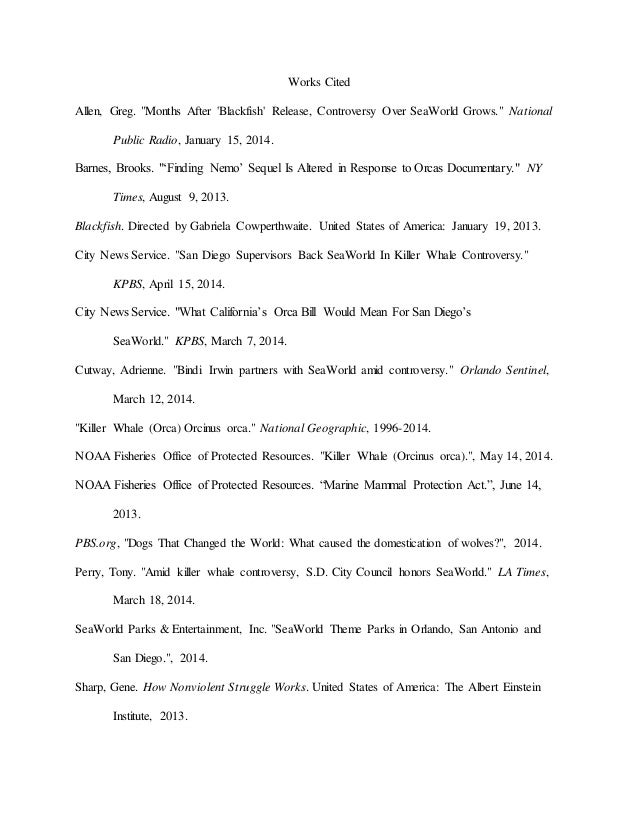 seaworld animal captivity Sea worlds orca whales essay